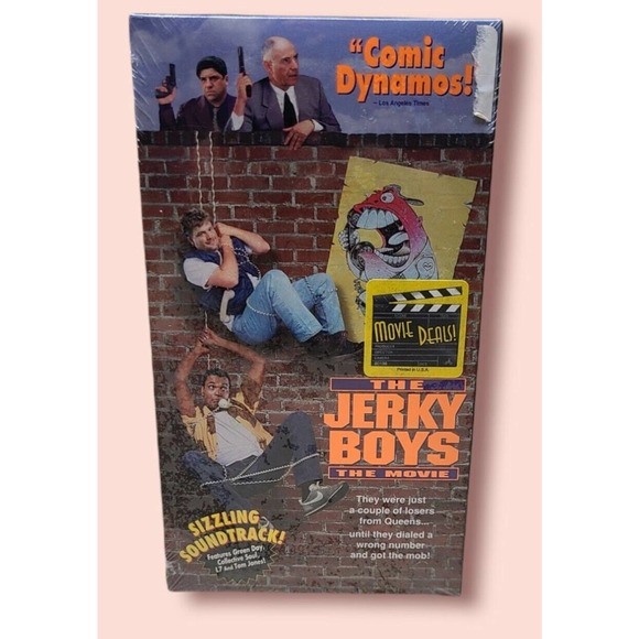 The Jerky Boys : The Movie (VHS, 1995) OOP Green Day Tom Jones - SEALED